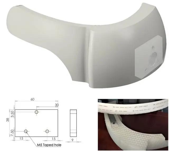 威爾士工程師使用3D打印來定制輕量級輪椅頭