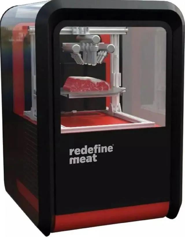 每小時生產44磅 Redefine Meat的3D打印人造牛肉明年上餐桌