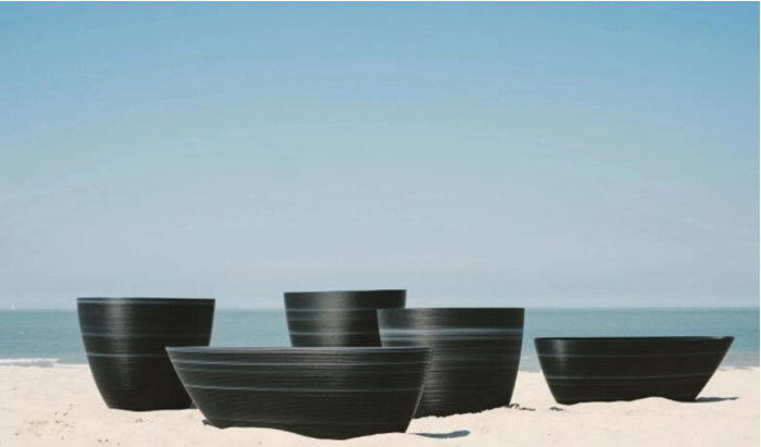 減少塑料污染，Aectual用回收的塑料3D打印花盆