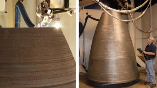 NASA 3D打印大約2噸重的火箭噴管，大膽進入增材制造技術空白領域