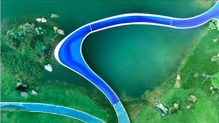 全長66.8米，高分子3D打印橋亮相成都