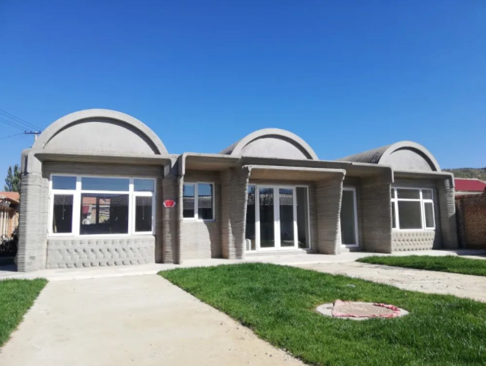 讓村民住上3D打印房，清華大學(xué)教授在打造3D打印房屋‘樣板間’