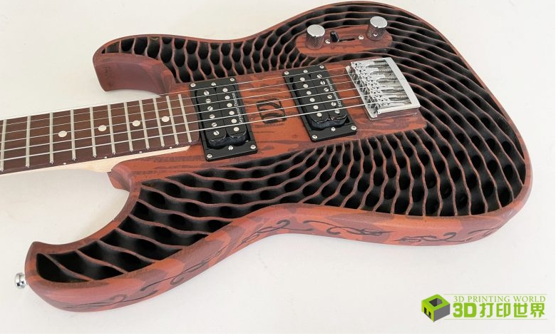 用3D打印一把神奇的真·木吉他