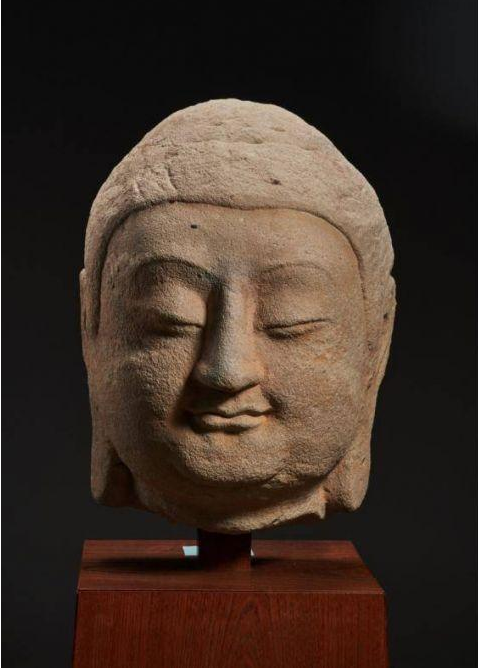 天龍山石窟流失佛首“云”展出 ，3D打印1:1還原洞窟風(fēng)貌